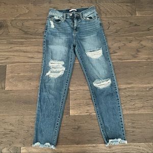 EUC So high rise mom jeans